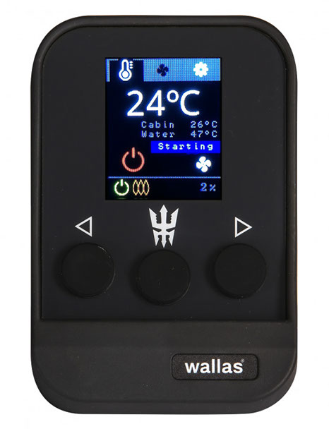 Новая панель управления Wallas (3008) с расширенным функционалом