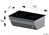 Плита Wallas 88DU (размеры)