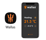 Скачать приложение «Wallas Remote» для управления дизельным судовым обогревателем WALLAS ( iOS или Android )